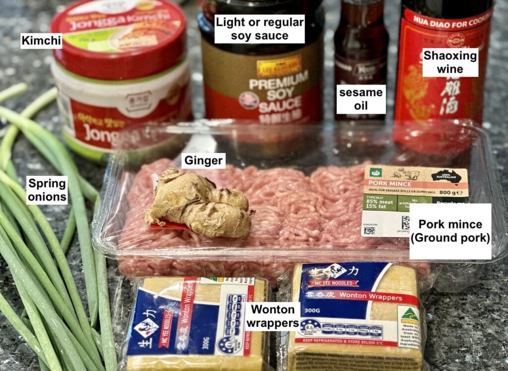 ingredients list