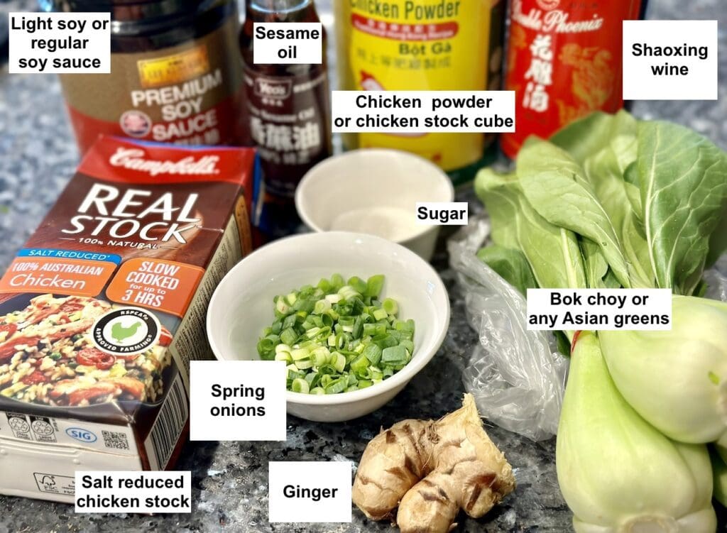 ingredients list