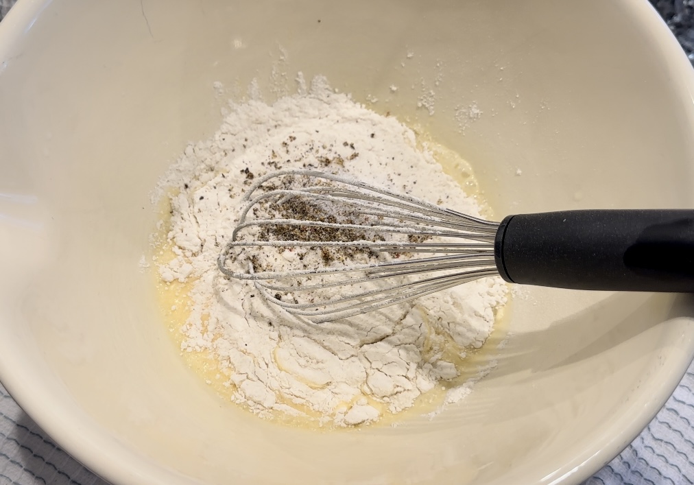 making the batter