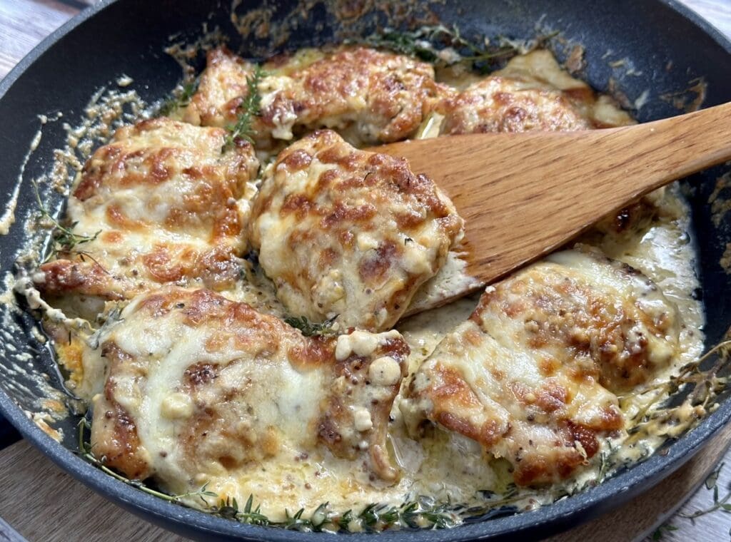 Creamy Mustard Chicken 