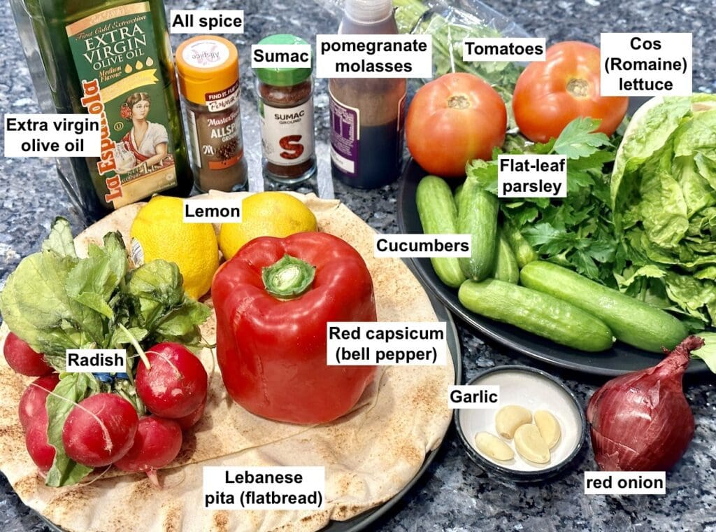 ingredients list