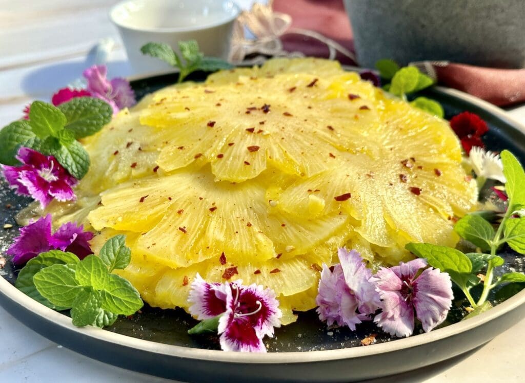 Pineapple Carpaccio