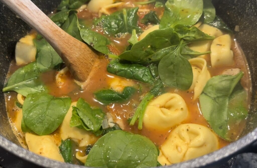 Creamy Tortellini Soup