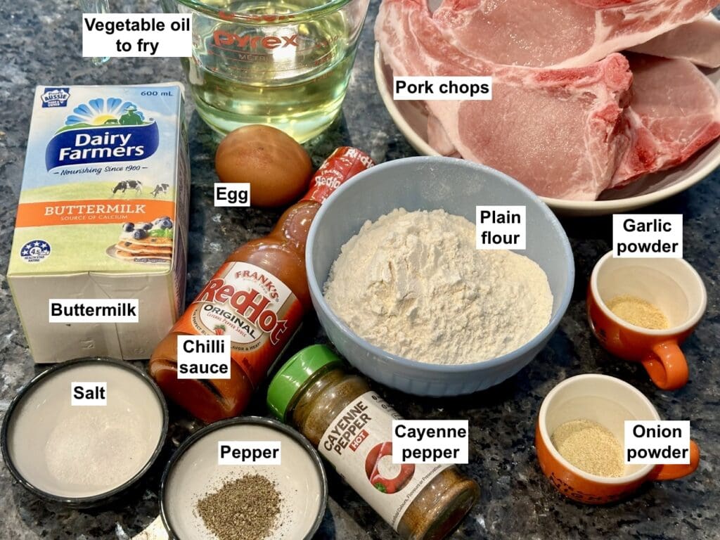 ingredients list