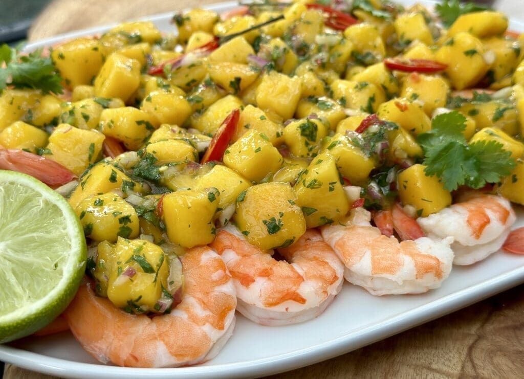 Prawn and Mango Salsa