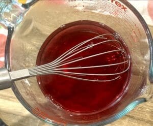 making jelly