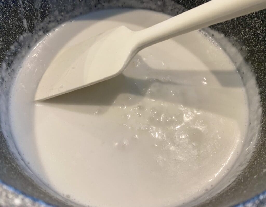 coconut cream topping
