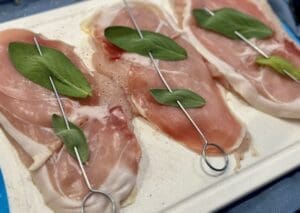 Chicken Saltimbocca