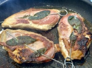 Chicken Saltimbocca