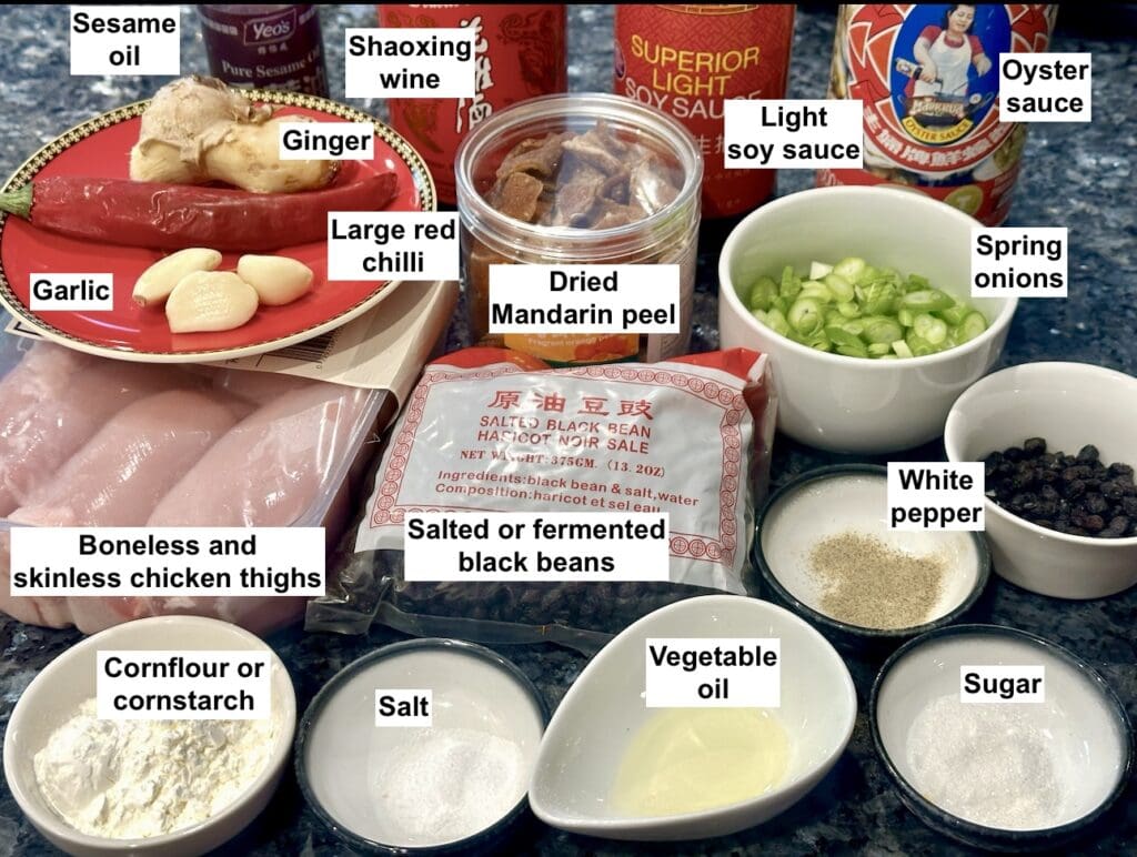 ingredients list