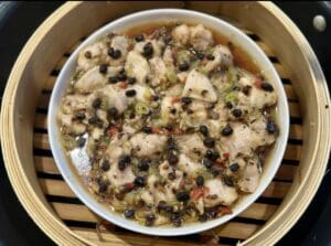 Steamed Black Bean Chicken