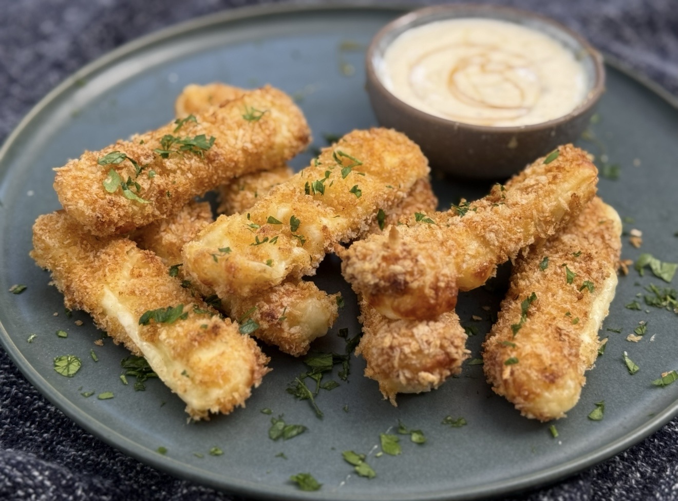 Halloumi fries