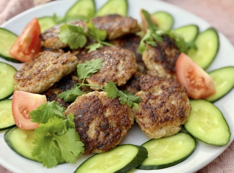 Lemongrass Chicken Patties