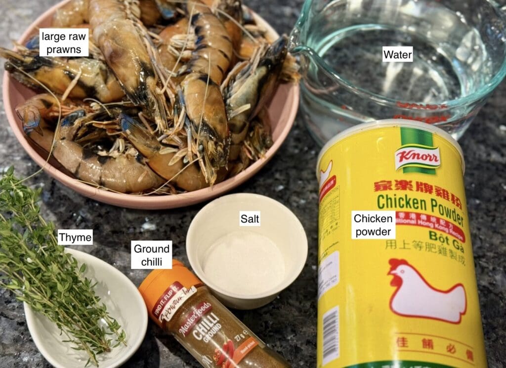 prawn broth ingredients list