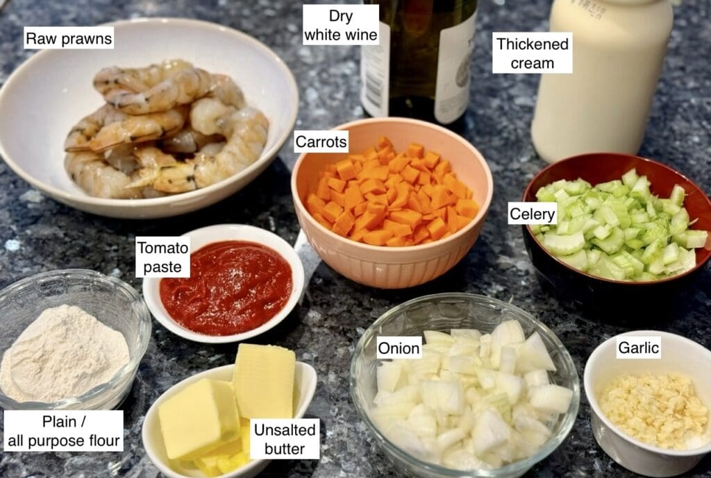 ingredients list