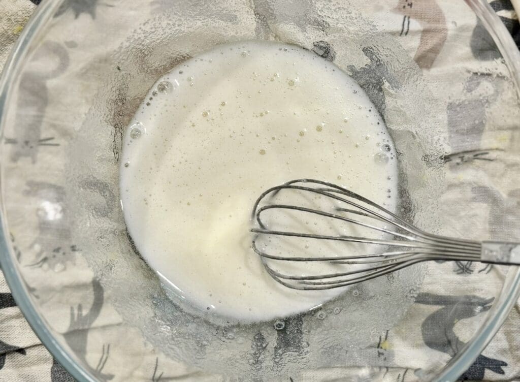 egg white mixture