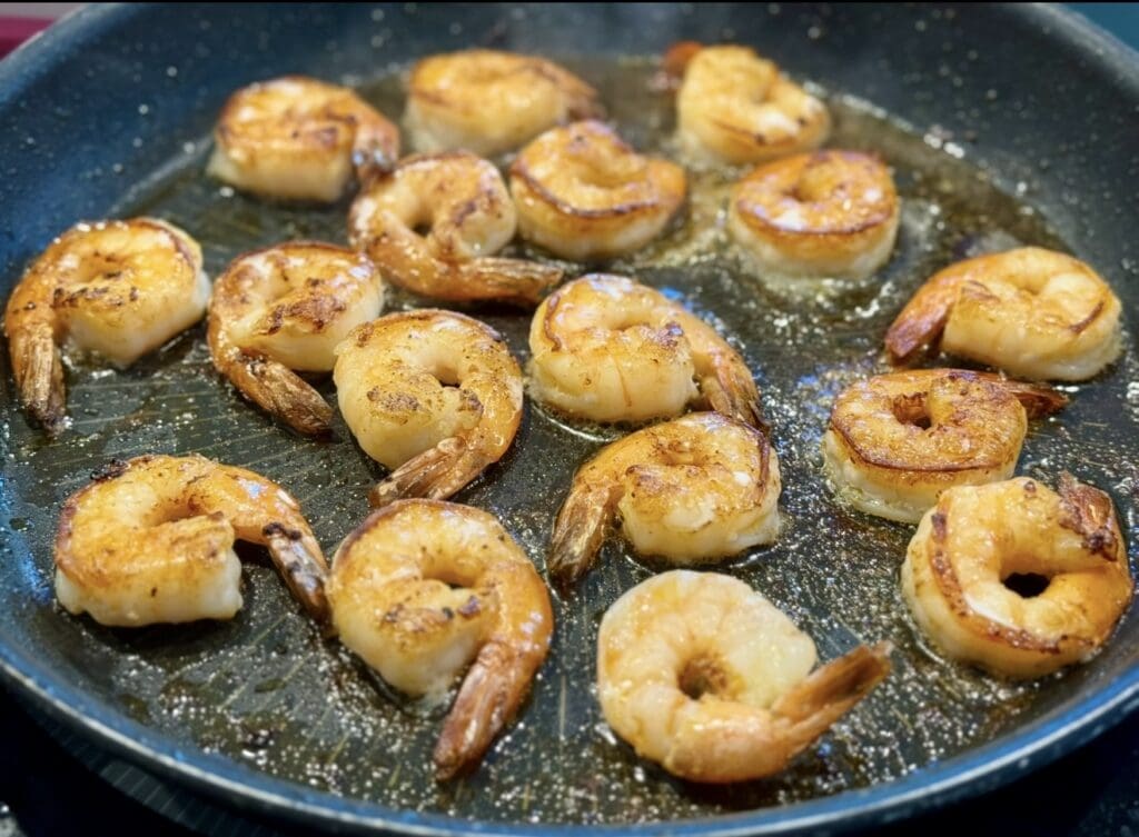 prawn and chorizo pasta