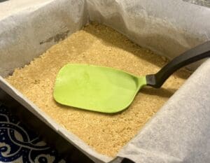 making the biscuit base