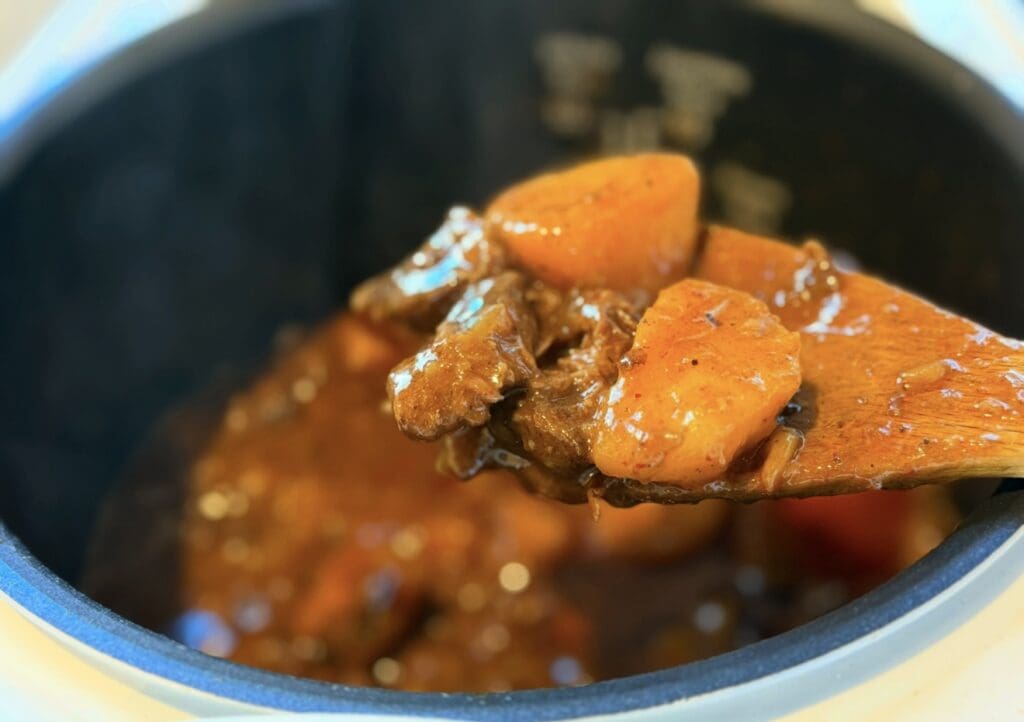 rice cooker Massaman Curry