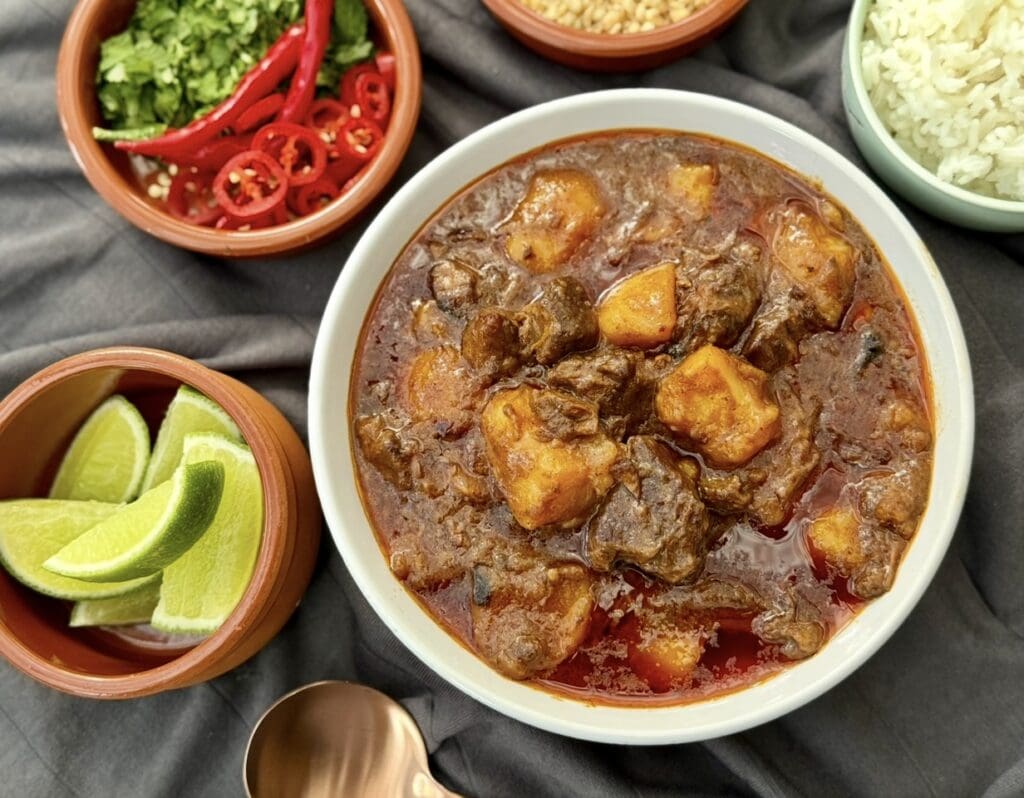 rice cooker Massaman Curry