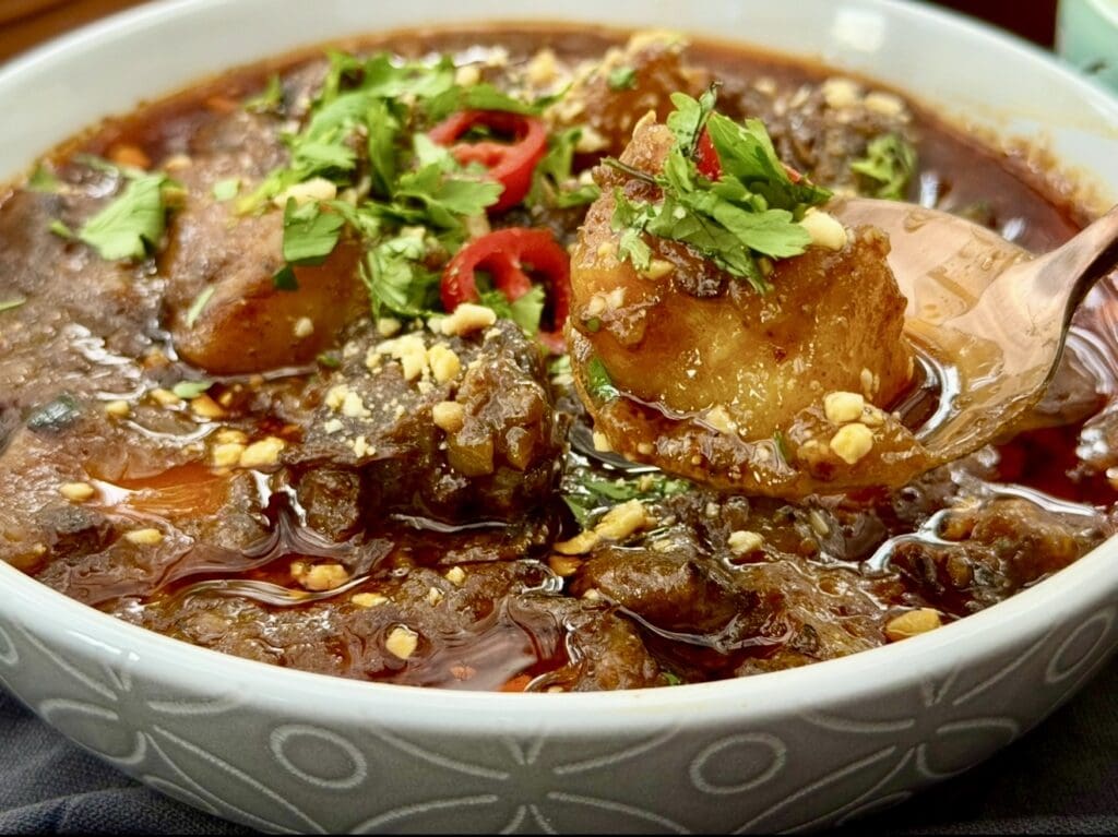 rice cooker Massaman Curry