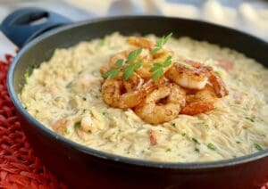 Shrimp Orzo