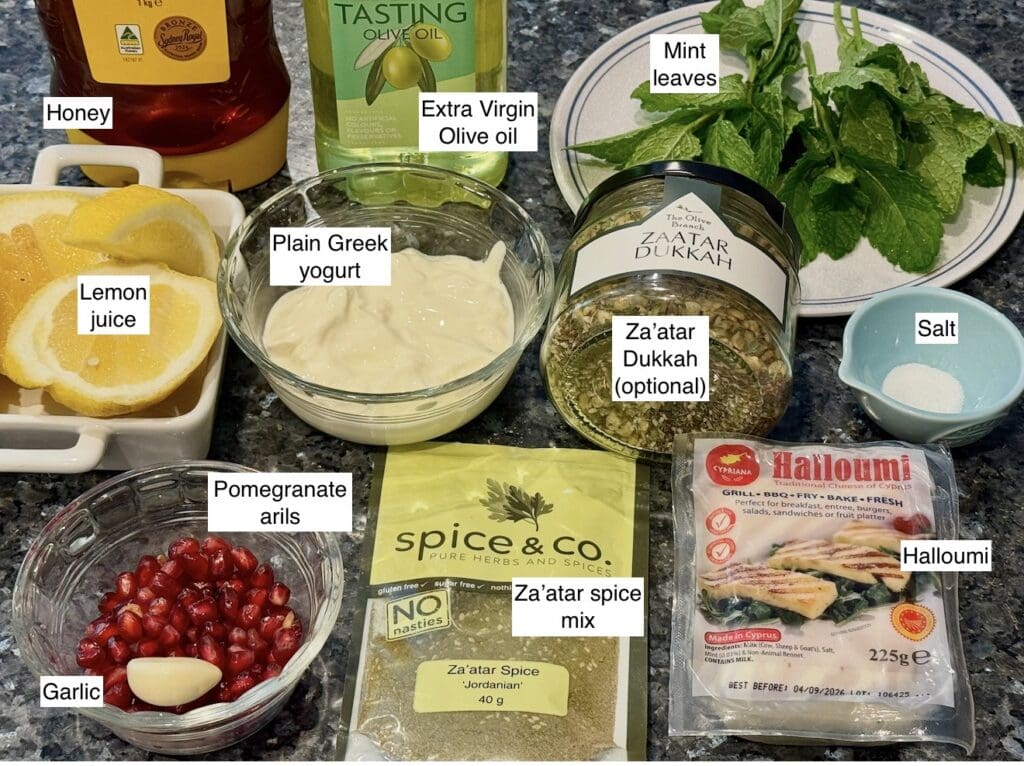ingredients list