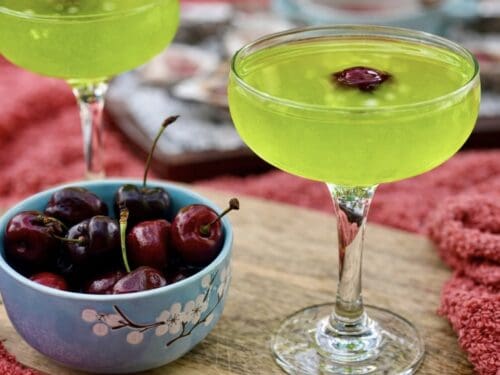 Japanese Slipper Cocktail - 3CatsFoodie